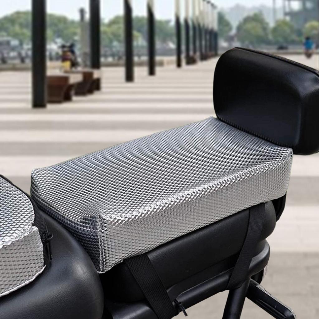 E-Bike Hinterer Sitzkissen Gepolsterter Stoßdämpfender Sattel Sitzpolster für Männer & Frauen Fahrradzubehör für Sport