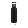 Tiger Thermos Water Bottle, 1.2 Liter, Vacuum Insulated Stainless Steel Bottle with Handle for Easy One-Hand Opening, Large Capacity, Suitable for Spo