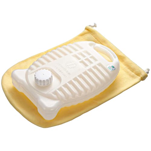 Maruka Stand Hot Water Bottle, 2.4L, with Bag, 068508