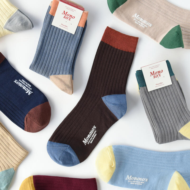 Monosocks Tone & Mix 9 Colors 01. Sky blue