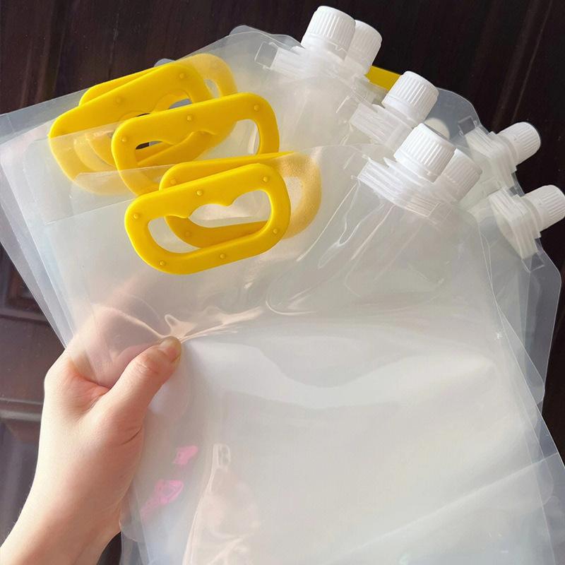 Pungi Etanșe pentru Depozitarea Cerealelor, Recipiente Alimentare Transparente Groase pentru Orez, Fasole, Alimente Uscate