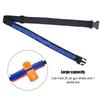 3PCS EVA Soft Tactical Strap Cartridge Belt Bandolier with Plastic Button Soft Air Gun Accessories