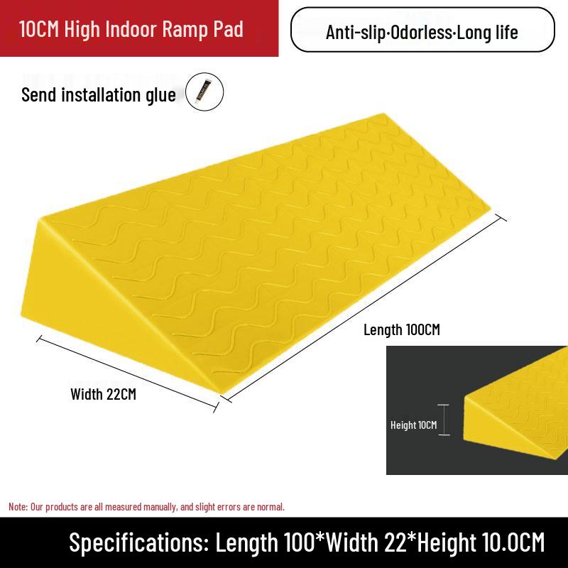 Threshold Uphill Ramp Mat for Indoor Sweeping Robots
