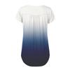 Women's Short Sleeve Tunic Loose Tops Casual Plus Size Tops Pleated Tunic Button Casual Summer Floral Tie Tops For Women