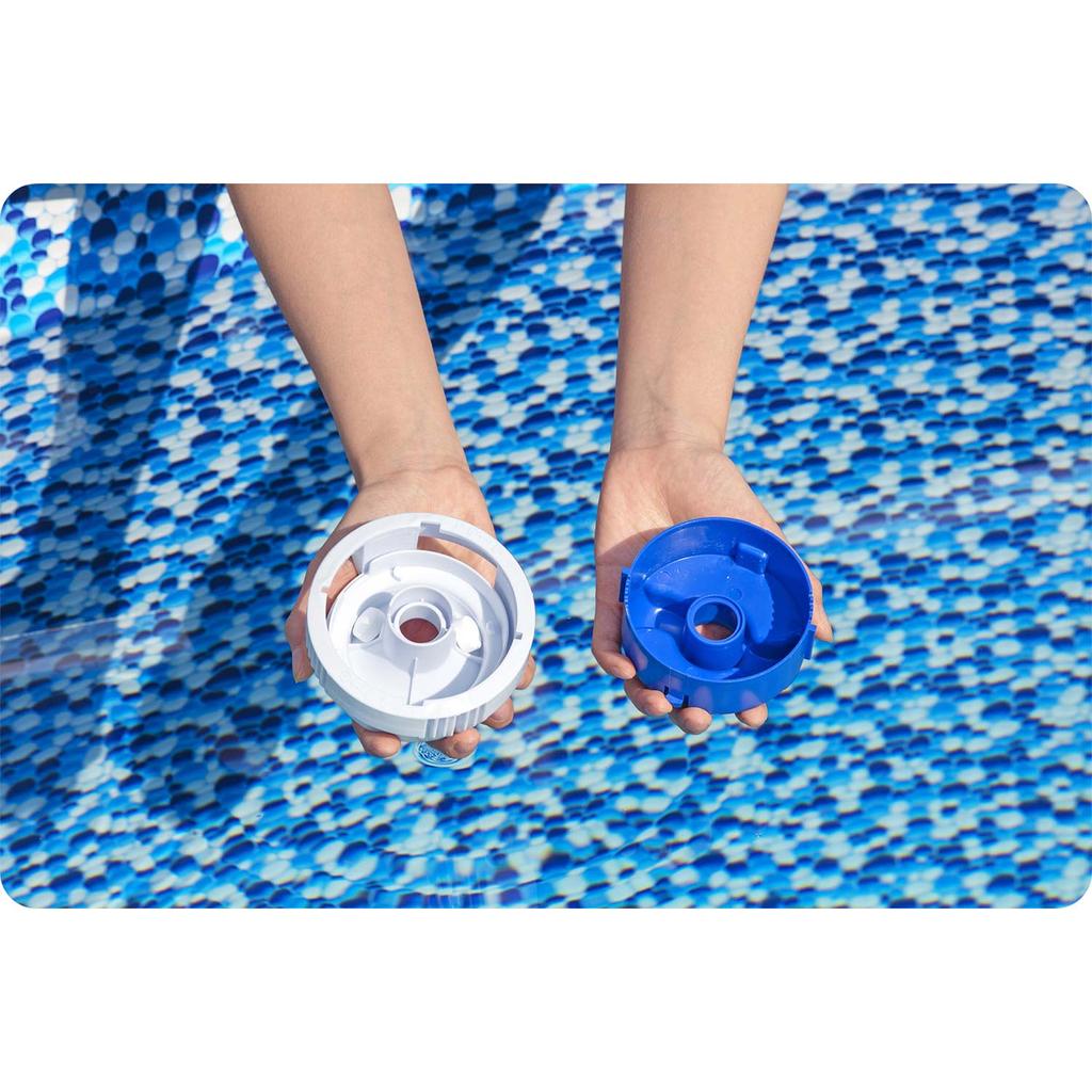 Year-Round Panel Garden Pool 732X366X132 Cm 13W1 Sets 561Cw