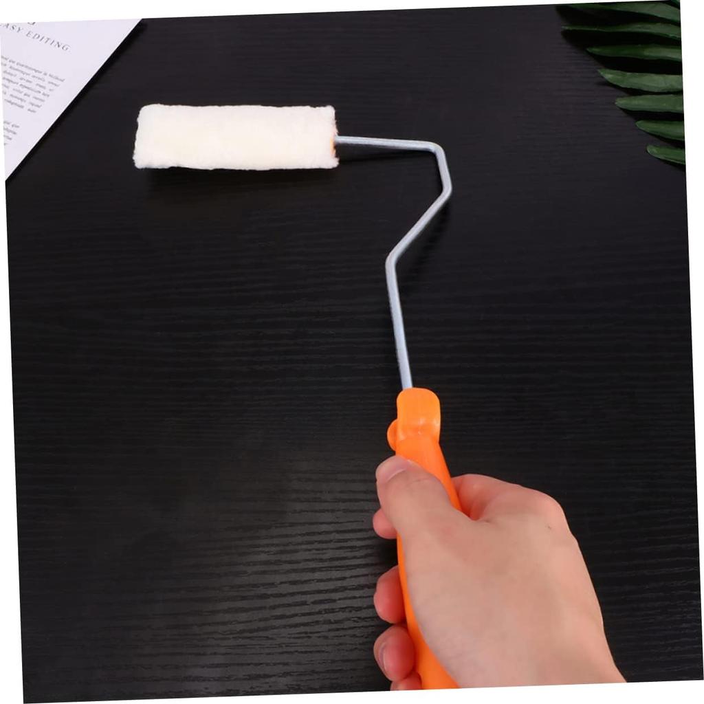 Angoily Sets Inch Small Paint Roller Cover Kit Paint Roller Brush for Wall Decorative Washable Reusable No Mess for Home Pcs Random