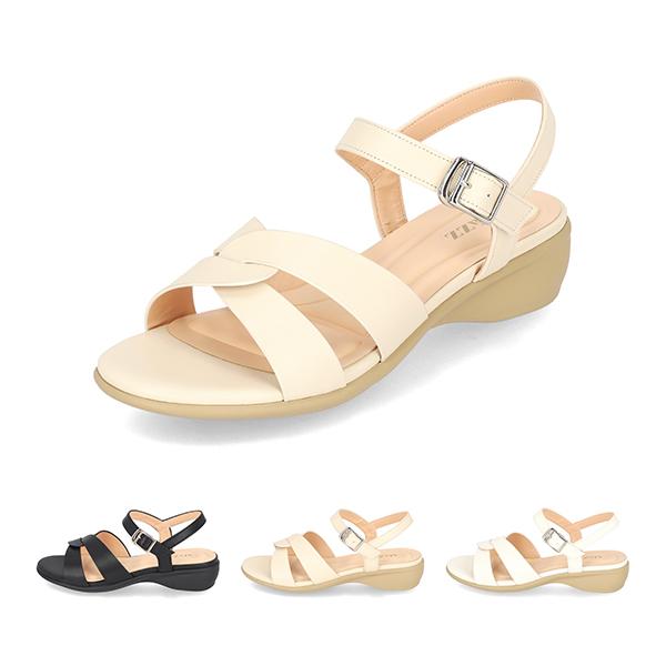 Elcanto Mats Women'S Cross Sandals 3Cm Lcww11M326