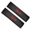QZXIAOGU Carbon Fiber Leather Seat Belt Cushion Shoulder Pad Soft