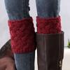 Fashion Cute Crochet Knit Leggings Knee High Boot Socks Leg Warmers