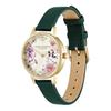Authorized Dealer Olivia Burton Watch Illustrated Floral Forest Green Leather 30mm 24000360 [OLIVIA BURTON] Women's [SIGNATURE]