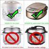Stainless Steel Inner Pot for Rice Cooker - Triangular Hemisphere Design