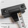 Medium Bus Glass Buckle Hanger Hook, Stainless Steel Iron Sheet for Coach Seat