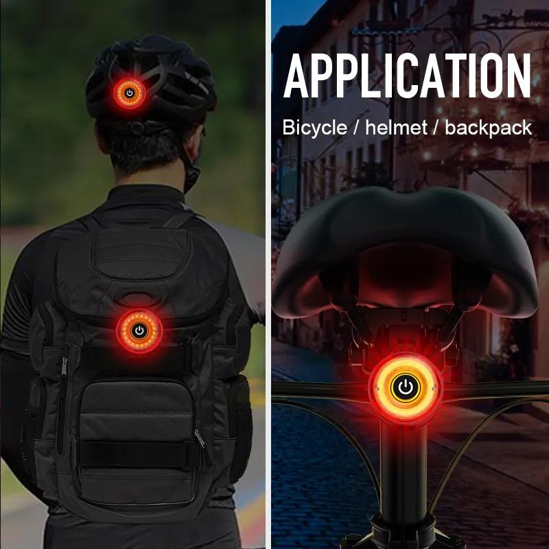 Waterproof Bicycle Rear Brake Back Light Bike Taillight Accessories for Consumer Electronics