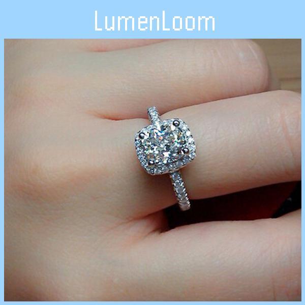 Elegant Fashion Brand Women Jewelry Wedding Engagement Ring With Timeless Design