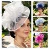Delicaat Tule Sluier Hoofddeksel Fascinator Hoofdband Voor Bruiloften Feesten En Speciale Gelegenheden Meerdere Stijlvolle Kleuren