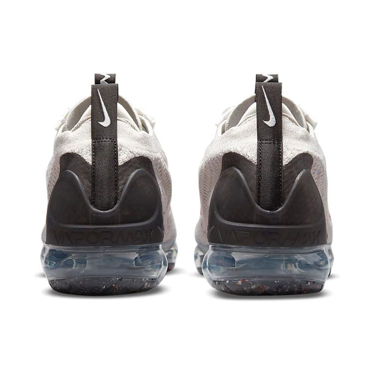 Nike Air Vapormax 2021 Flyknit Light Bone University Red Men Sneakers Cream Summit-White Black DH4085-003