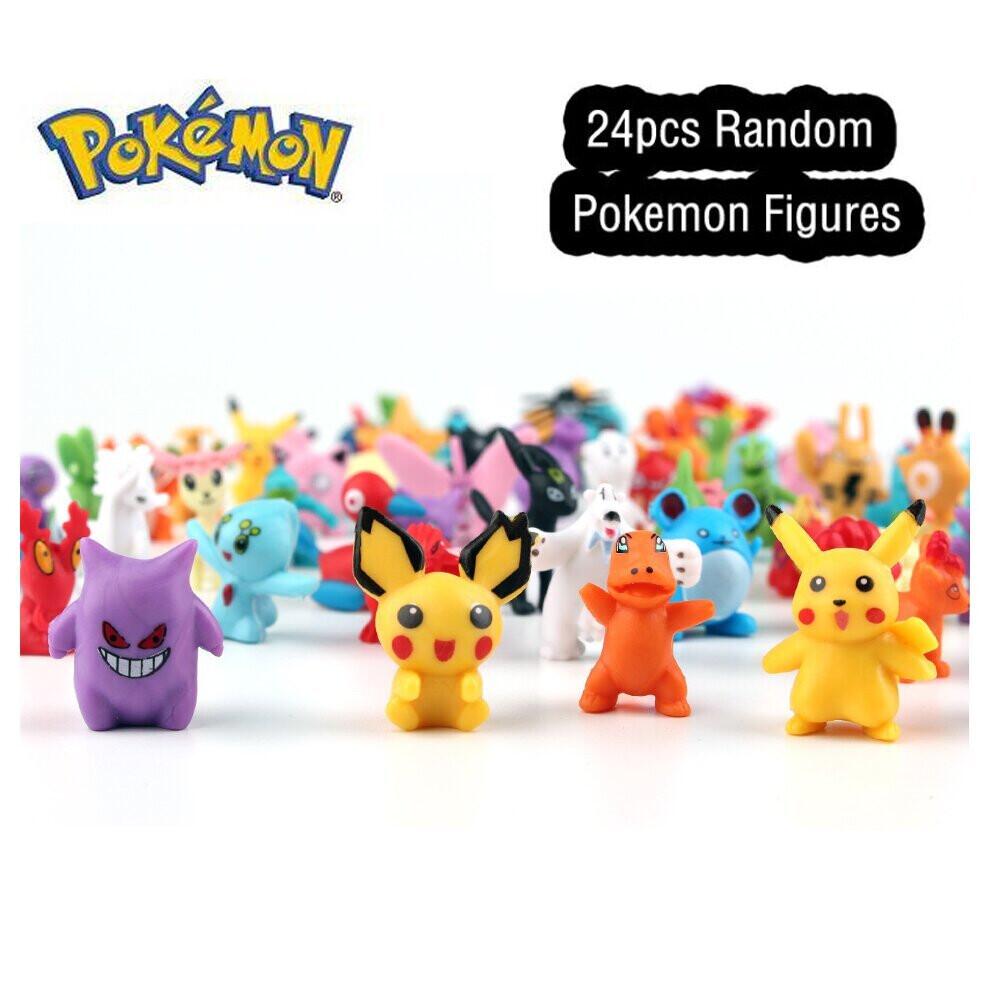 (Black ) 24Pcs Pokemon 2023 Advent Calendar 24 Days Xmas Countdown Gifts