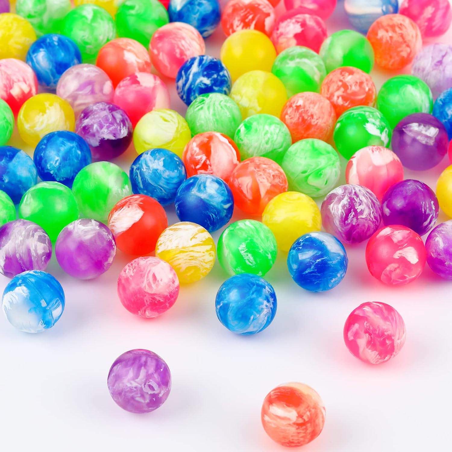 Sumind 500 Pcs Small Bouncy Balls in Bulk Rubber High Bouncing Balls Mini Bouncy for Birthday Party Favors Gift Game Prizes Vending Machines Fillers