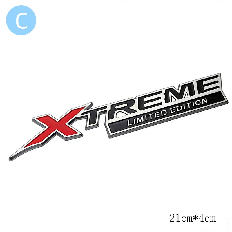 3D XTreme Limited Edition ABS Adhesive Badge Rear Body Tailgate Adhesive Emblem for Land Cruiser
