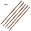 For Demanding Jobs M35 Drill Bits Metal Drill Bits Set Versatile Use 5% Cobalt High Performance Reduces Wandering