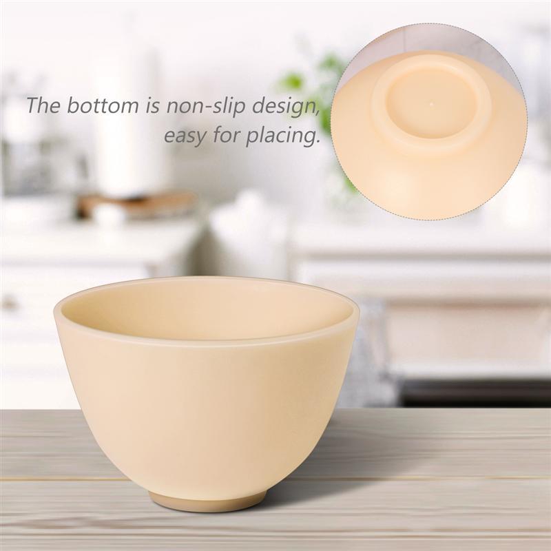5pcs Baby Feeding Bowl Odorless Drip Bowl Silicone Spice Bowl Face Mask Grassland Bowl Bowl | Bowls