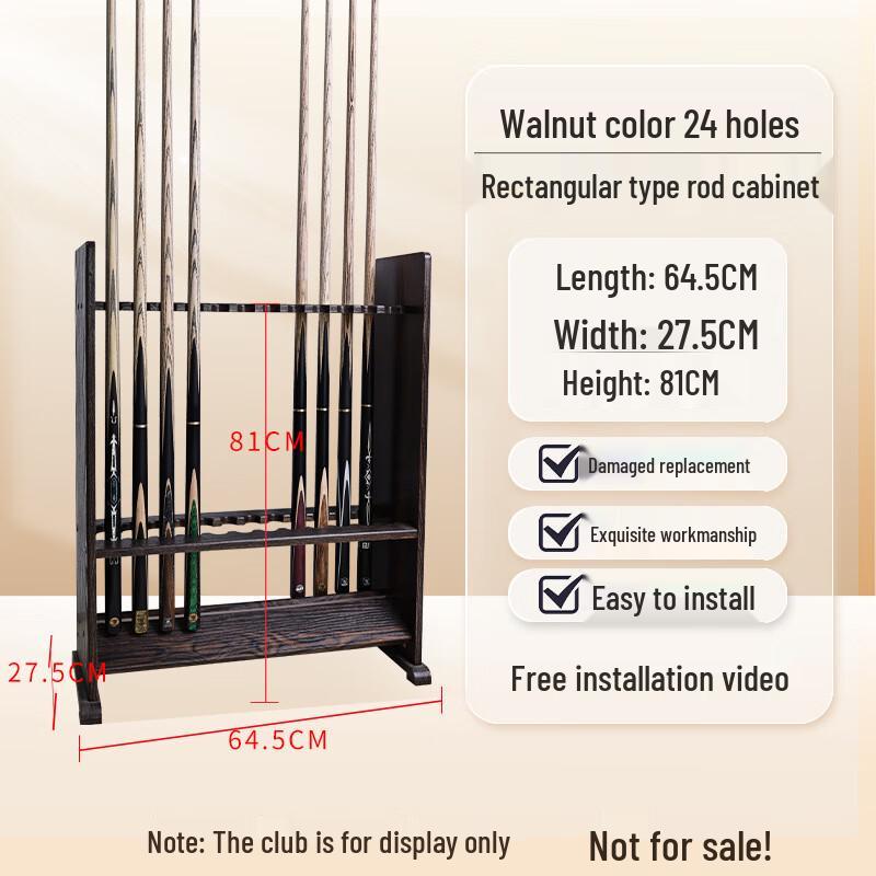 Luoweini Floor-Standing Billiard Cue Rack