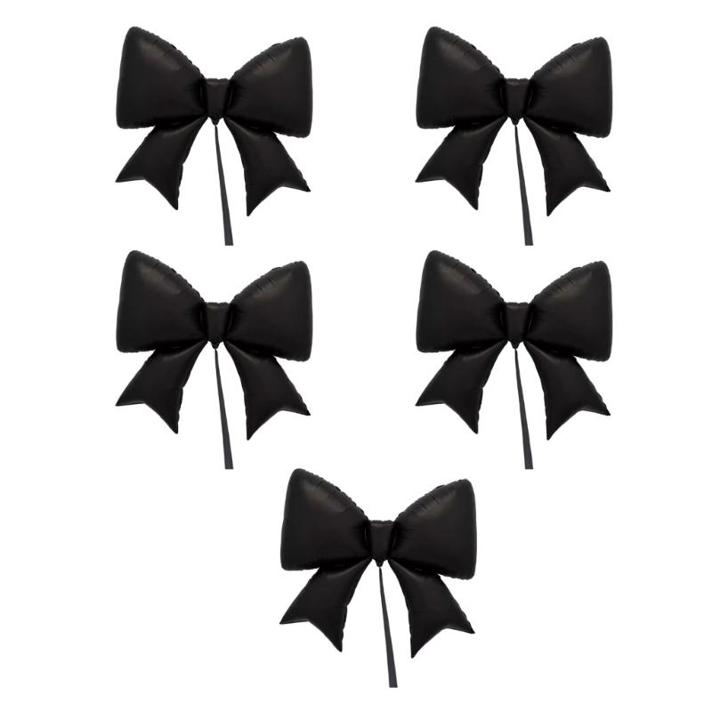 98x75cm Large Bowknot Shape Aluminum Balloon Birthday Party Balloon for Girls Birthday Party Decoration Photography Tool
