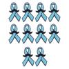 Bowknot Ribbon Brooch Pin Metal Badge for Warmth Support Corporate Event and Casual Lookings Clothes Decoration 10PCS