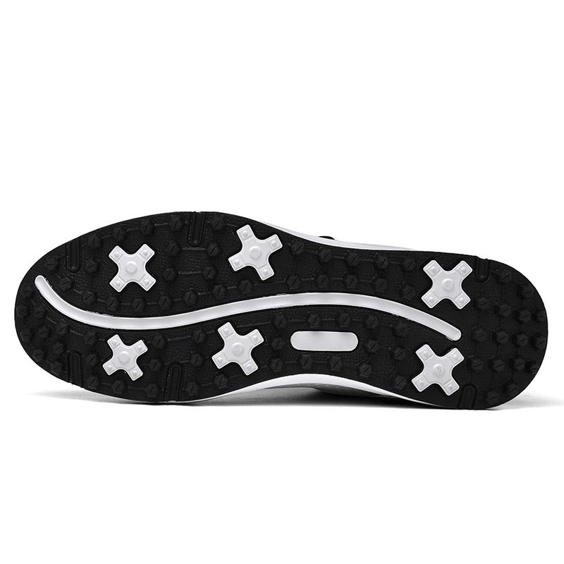 Professionella antisladd vattentäta golfskor med knoppar Spänne Unisex skor Lättvikts golfsneakers