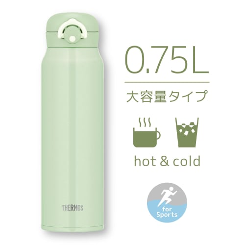 Thermos Vacuum Insulated Portable Mug, 750ml, Mint Green, JNR-752 MG