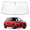 Proadsy Foldable Windshield Car Light Blocking and Heat Compatible with Suzuki Swift Accessories Sunshade, Shade, Insulating, (2019-2024)