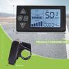 S861 Mountain Electric Bicycle Assembly Parts Waterproof 24V/36V/48V Wired Bicycle Speedometer Bike Computer Ebike Accessories