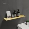 Flydende Væghylde Badeværelse Opbevaringsstativ 30-60cm Moderne Badeværelseshylder Køkken Væghylde Organizer Skab Boligtilbehør