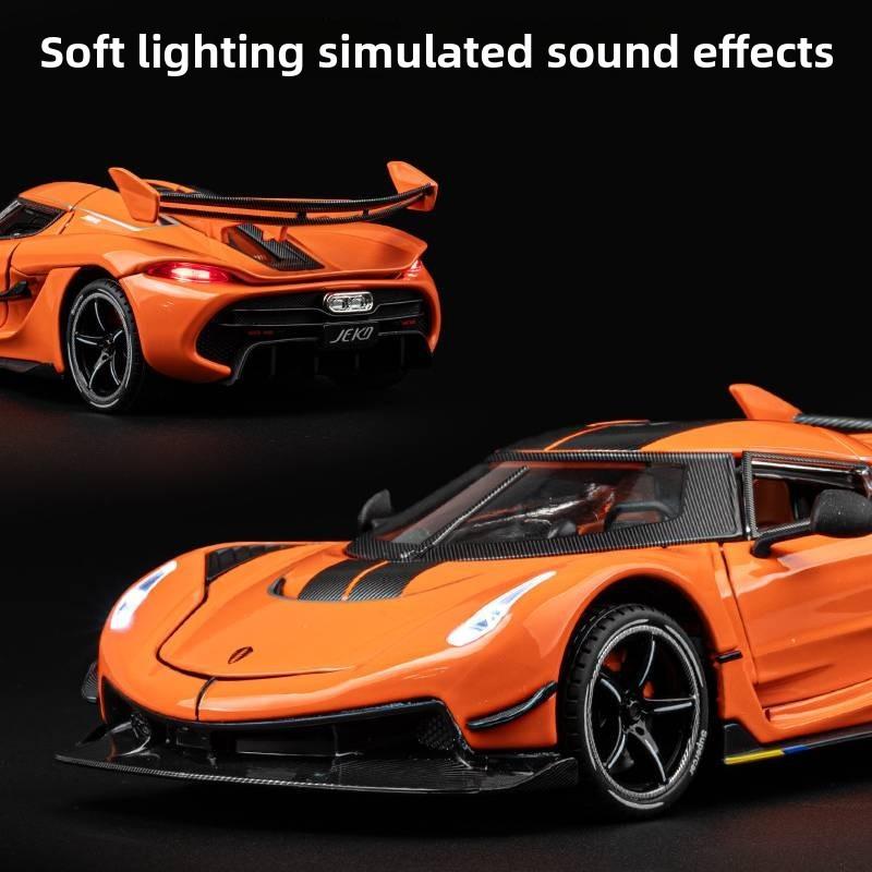 Koenigsegg Simulation Alloy Sports Car Model Toy With Sound And Light Functions
