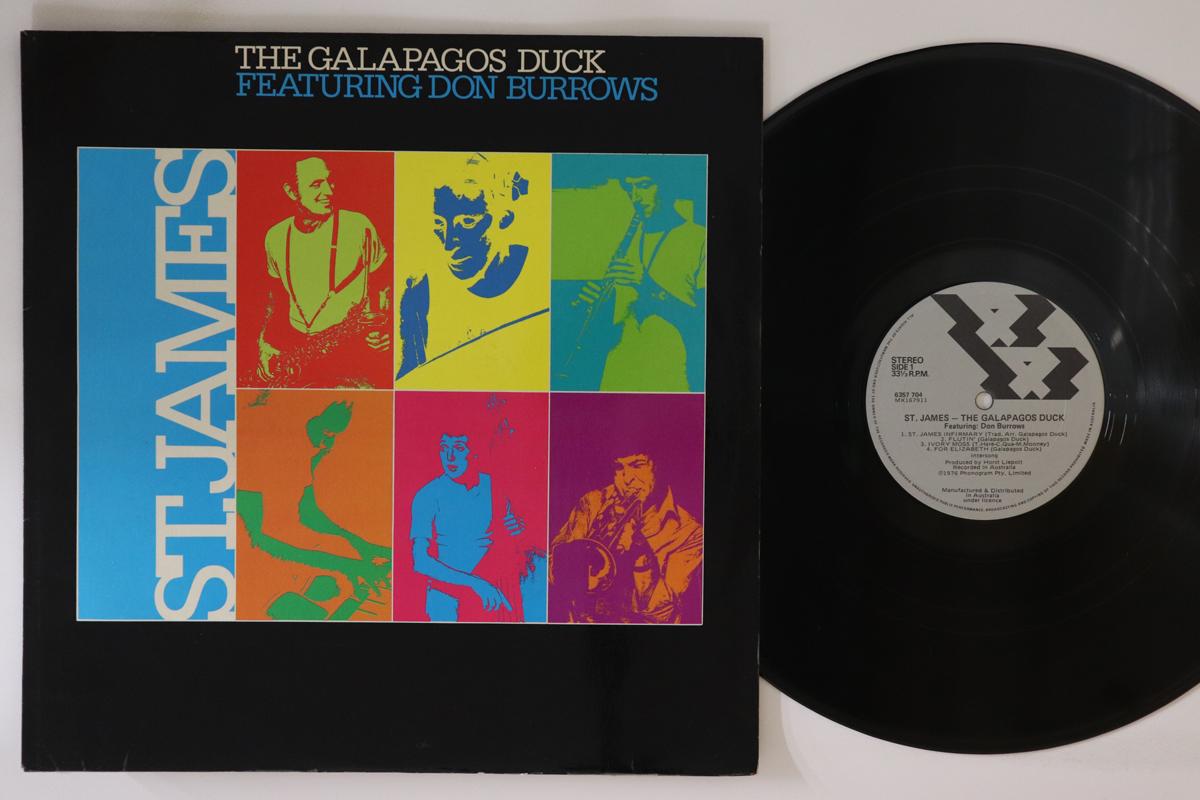 

LP Record GALAPAGOS DUCK - St. James 6357704 44 1976 Australia Jazz Used