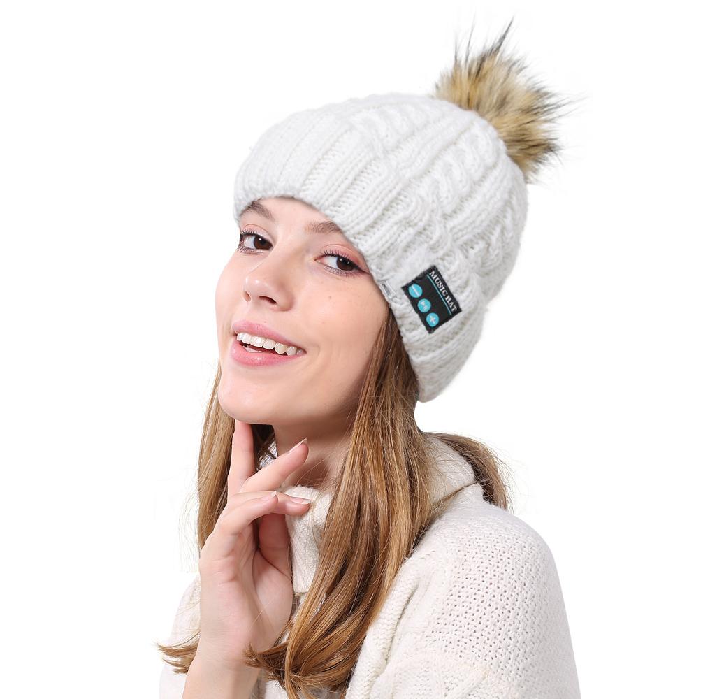 Buy Winter Beanie Hat for Women Cotton 