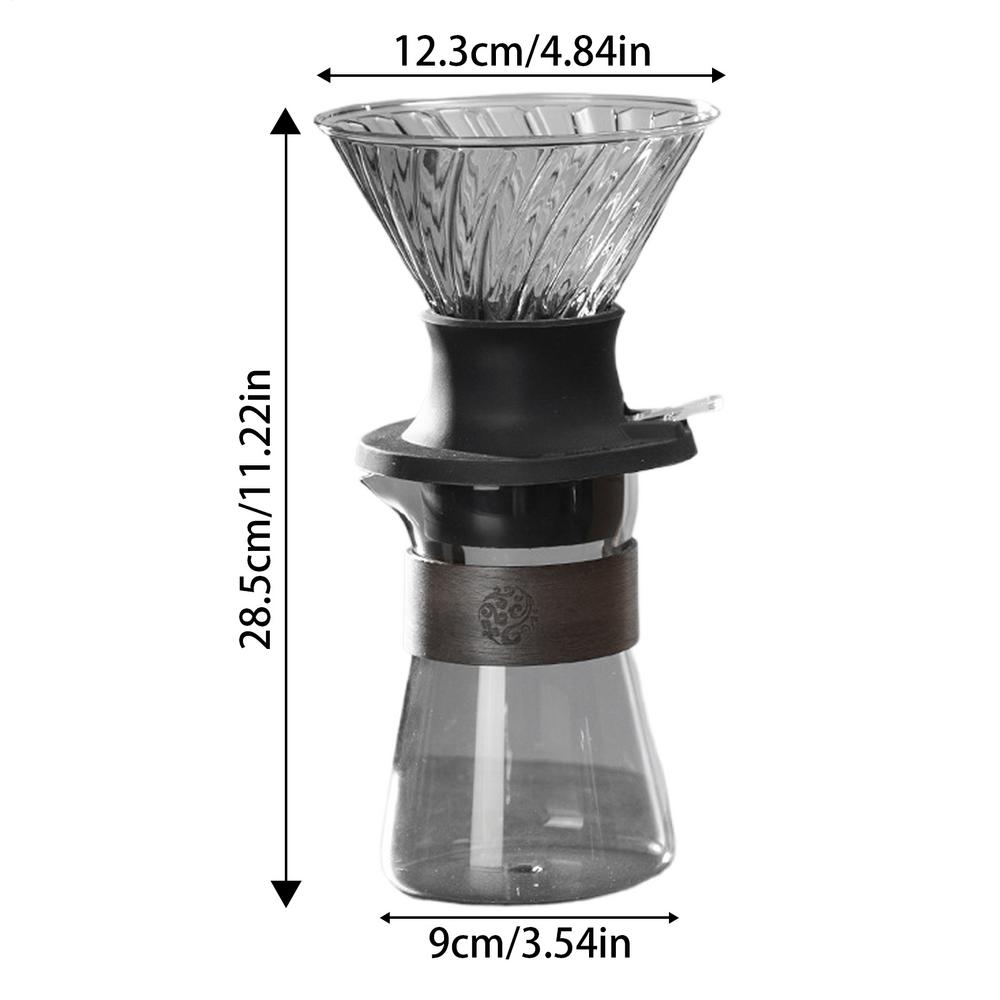 Reusable Tea Coffee Drip Brewing Extraction Cups Hand Brewed Coffee Filter Cup Removing Filter Residues For Hotel Home Traveling