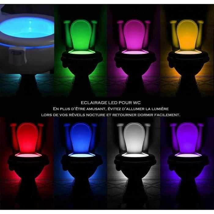 Eclairage LED - Capteur de Mouvement - 6 Couleurs - Intérieur - Design Contemporain