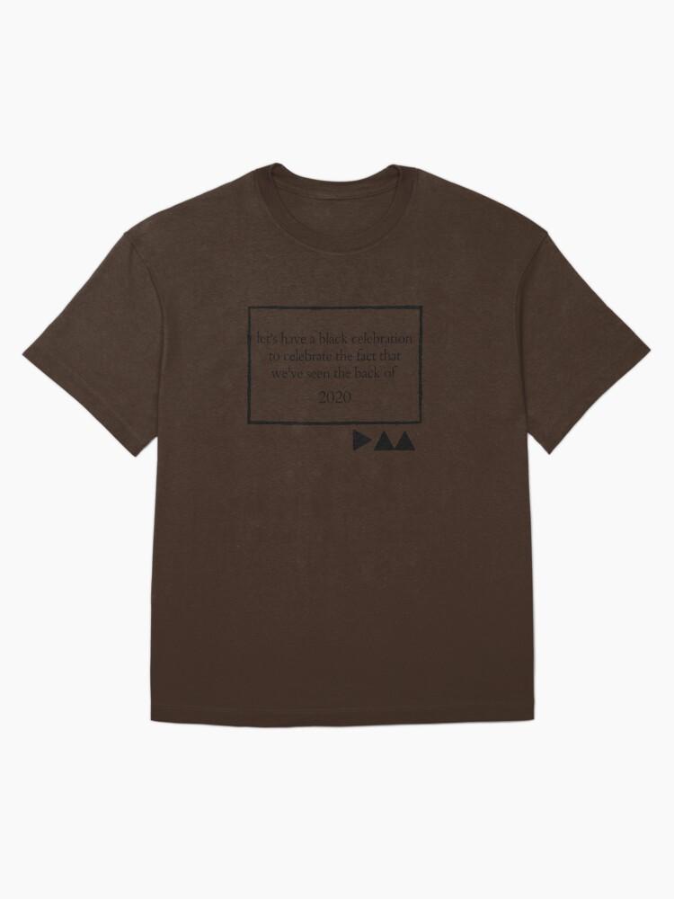 T-shirt Oversize Depeche Mode Black Celebration 2020