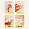 Durable ABS Cheese Soap Dish Easy To Clean Drainable Bathroom Soap Holder Cute Soap Storage Rack Home