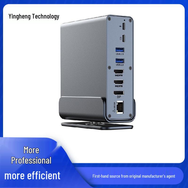 15v1 dokovací stanice Type-C s víceportovým USB a gigabitovým síťovým portem