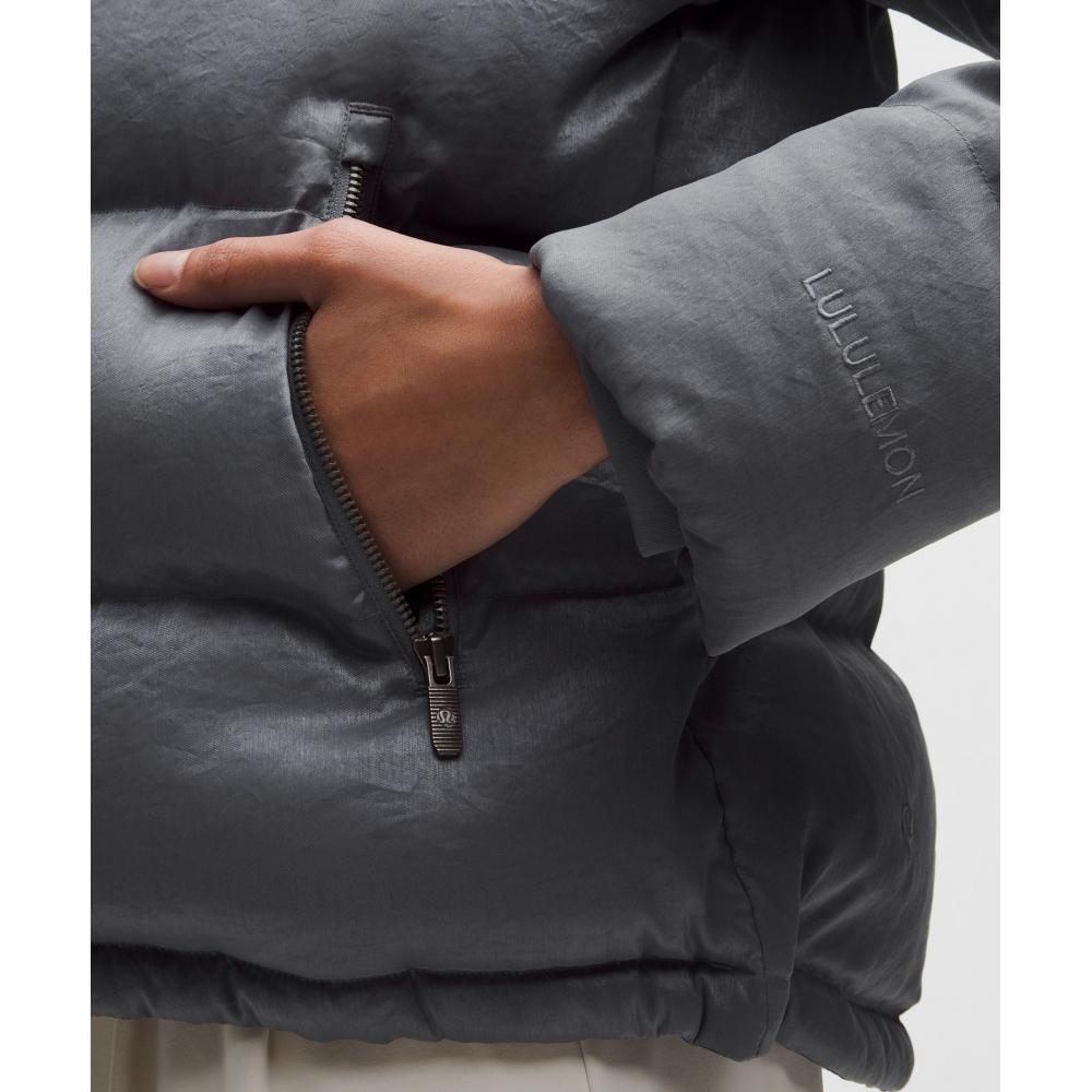 Lululemon Wunder Puff 600 Down Fill Jacket  Shine Solar Grey