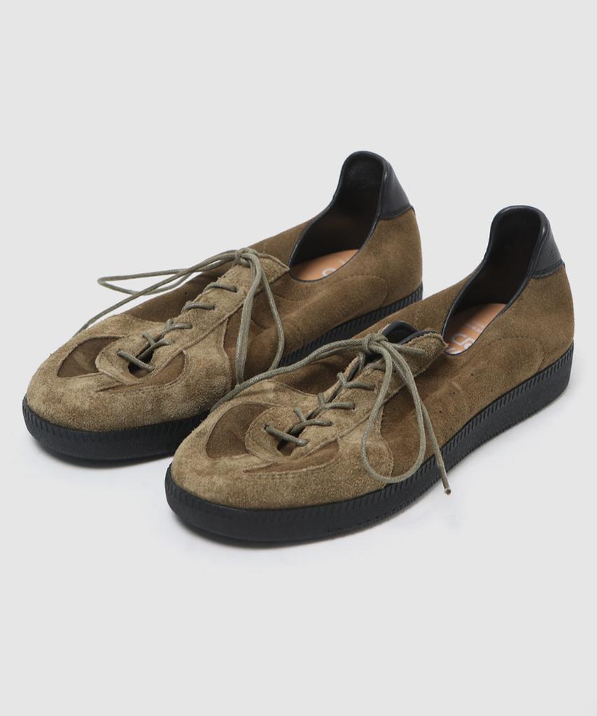 Wetheroad Wtrd3125 Other Suede Washed German Army Sneakers Khaki