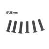 6/10Pcs Fixing Screw M5/M6 22mm/25mm Left Hand Thread For UNF Drill Chuck Shank Adapter Power Tool Replacement Accessories