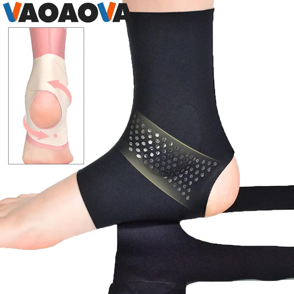 1Pcs Ankle Compression Support For Men Women Elastic Sprain Foot Sleeve Protector Fitness Basketball Football Running