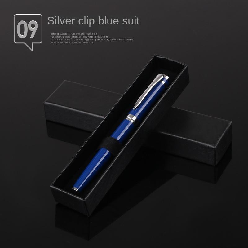 Metal Ballpoint Pen Rollerball Pen Medium Oil Pen Small World Cap Set Birthday Gift DIY Pen