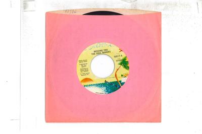 7inch Record SOUL MAKERS  Missing You  Get What You Want IS017 ISLAND 1975 US SoulFunk Used