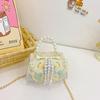 Sweet & Stylish Pearl Handbag for Girls – Cute Ancient Style Coin Purse & Crossbody Bag