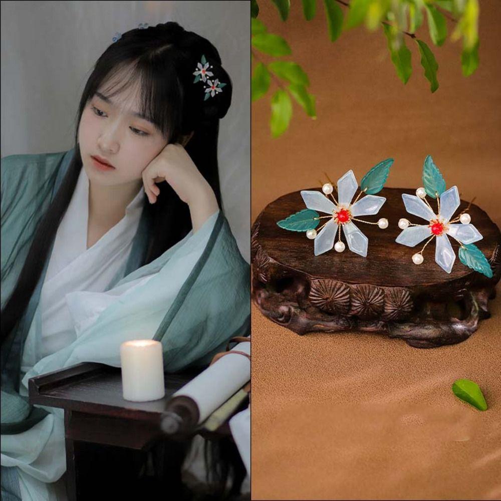 Tassel Chinese Style Hair Stick Butterfly Hanfu Hairpin Classical   for Women