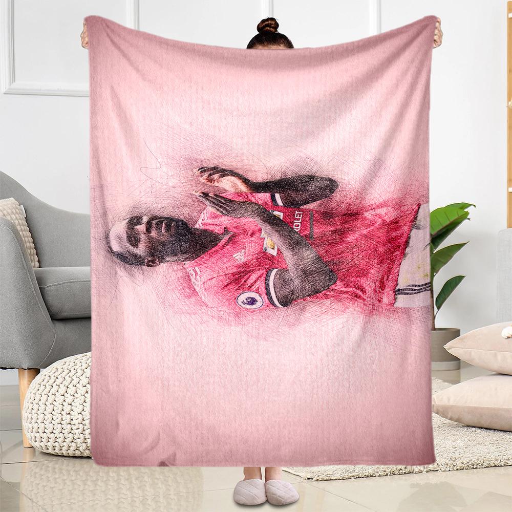 Luaku's Celebration Moment Blanket Soft Warm Cozy Perfect for Picnics Office Chair Bedding Four Seasons Universal Modern Style